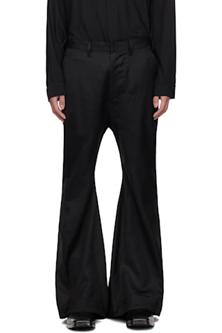 パンツ julius Flared Jet Pants 887PAM5 black ユリウス JULIUS Flared Jet Pants（Black） 通販 大阪心斎橋
