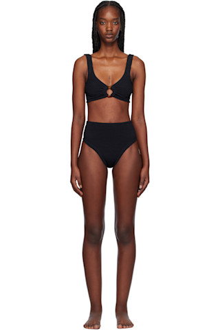 ビキニ HUNZA G Women Swimsuit 92012 SALANACR 90404 Black Hunza G | Xandra Bikini in Black | The UNDONE