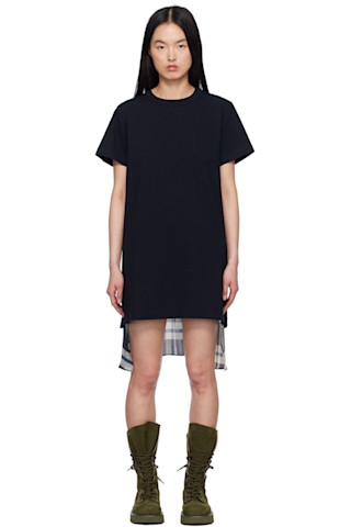 ★sacai★関税込♪日本未入荷♪ナイロン＆ニット ミニワンピース org.jpg