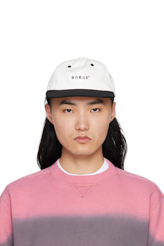 sacai: ホワイト&ブラック WTAPSエディション Cotton Twill sacai: ホワイト&ブラック WTAPSエディション Cotton Twill
