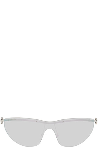 Gucciのシルバー リムレス サングラスがセール中