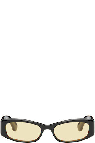 Port Tanger: SSENSE Exclusive Black Leila Sunglasses | SSENSE Port Tanger: SSENSE Exclusive Black Leila Sunglasses | SSENSE