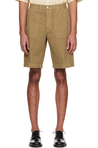 ●Sienne● German Knitted Shorts Brown S5SPT02BR German Knitted Shorts (Brown) - sienne