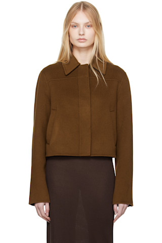 【関税込み】Loulou de Saison ブラウン Zhanna ジャケット 251473F063002_1.jpg