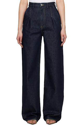【関税込み】Loulou de Saison インディゴ Attu ジーンズ 251473F069005_1.jpg