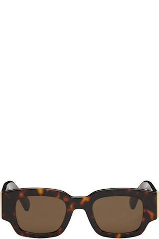 【関税込み】AMI Paris ブラウン 75001 サングラス AMI Parisのブラウン 75001 サングラスがセール中