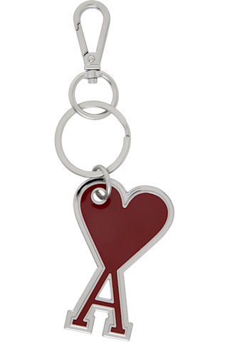 AMI PARIS - Man - White - Key Holder