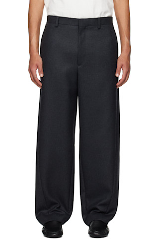 パンツ 24AW Auralee LIGHT MELTON SLACKS 4 Light Melton Slacks – La Garçonne