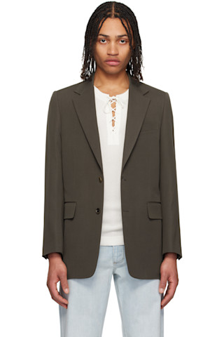 AURALEE ブラウン テーラードジャケット サイズ3 251484M195008_1.jpg