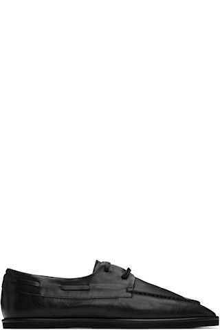 AURALEE　オーラリー　LEATHER SHOES　25.5 Auralee Leather Shoes in Beige Curated at Jake and Jones