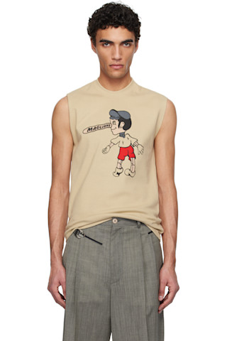 【関税込み】Magliano ベージュ Mascotte トップス 251516M213007_1.jpg