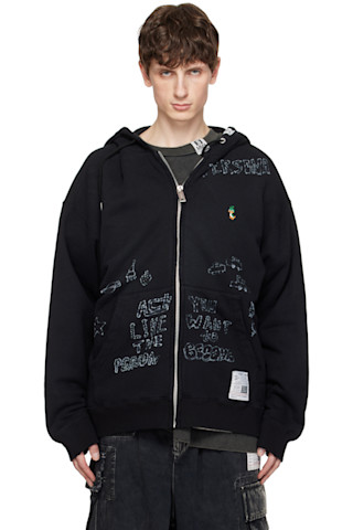 MIHARA YASUHIRO|HOODIES/ZIP-UPS (I12HD501 BLACK) 251551M202008_1.jpg