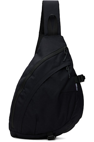 【関税込み】Gramicci ブラック CORDURA スリングバッグ Gramicci: ブラック CORDURA スリングバッグ | SSENSE 日本