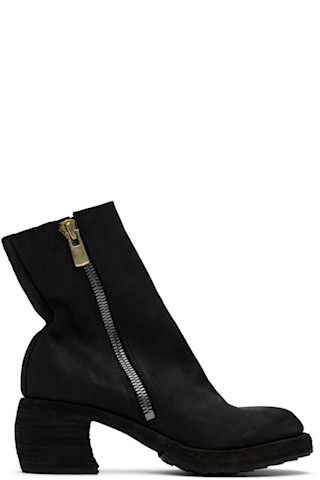 Yori Black Studded Boot