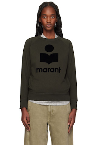 Isabel Marant - ISABEL MARANT ETOILE MILLYロゴ裏起毛スウェット Milly Sweatshirt Woman ecru | ISABEL MARANT Official online