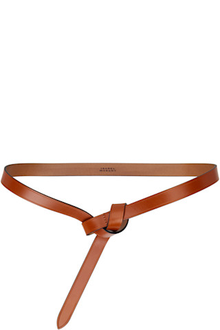 【関税込み】Isabel Marant タン Kirka ベルト Isabel Marant: Tan Kirka Belt | SSENSE
