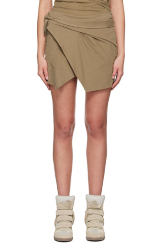 新品 定価7万ISABEL MARANT コットンミニスカートサイズ38インド製 古き 