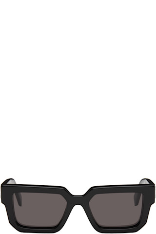 【関税込み】Off-White ブラック Silverstone サングラス Black Silverstone Sunglasses by Off-White on Sale