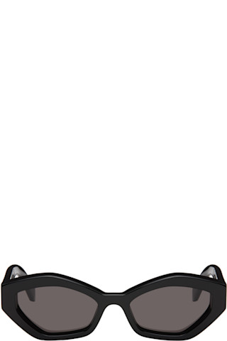 【送料&関税込】Off-White Hilo Sunglasses - Unisex Black Hilo Sunglasses by Off-White on Sale