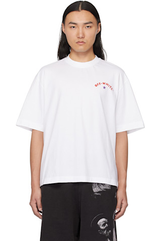 【関税込み】Off-White ブラック Starry Arrow Tシャツ 251607M213023_1.jpg