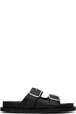 STUDIO NICHOLSON レザーフラットサンダル STUDIO NICHOLSON レザーフラットサンダル レディース Studio