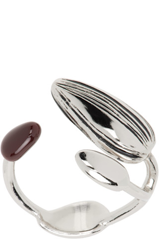 LEMAIRE: Silver Girasol Ring | SSENSE