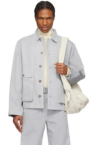 美品 * LEMAIRE こくしょくボクシー デニムジャケット XL 美品 * LEMAIRE こくしょくボクシー デニムジャケット XL - メルカリ