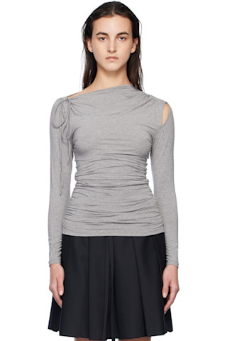 Paloma Wool: グレー Busca トップス | SSENSE 日本