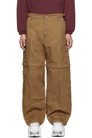 パンツ vivamus DEFORMATION CARGO PANTS (BEIGE) vivamus DEFORMATION CARGO PANTS (BEIGE)