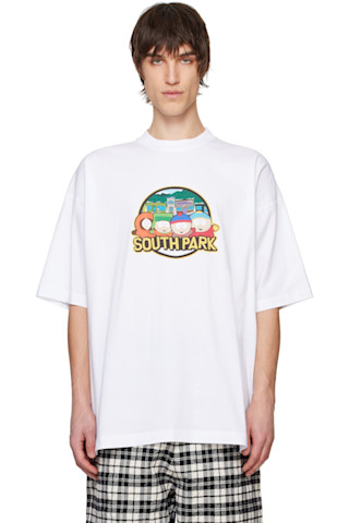 VETEMENTS/X サウスパーク グラフィック クルーネック Tシャツ 251669M213018_1.jpg