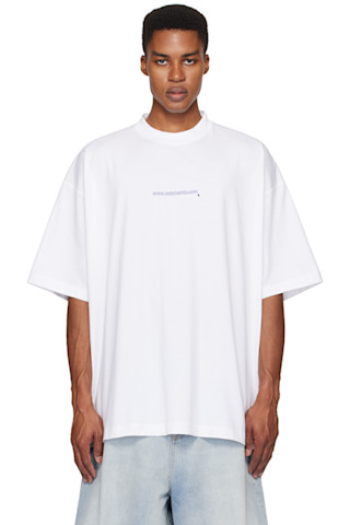 国内発送☆VETEMENTS☆SINGLE OVERSIZED T-SHIRT/WHITE 251669M213062_1.jpg