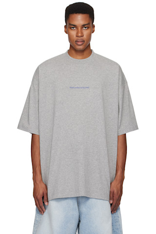 【VETEMENTS】グレー Website オーバーサイズ Tシャツ 251669M213063_1.jpg