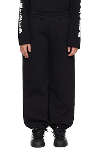 VETEMENTS 아이즈 블랙 스웨트팬츠