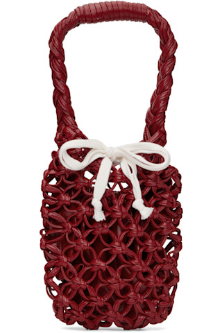 Comme des Garçons Comme des Garçons: Red Synthetic Leather