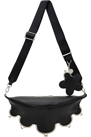 Noir Kei Ninomiya: Black Synthetic Leather Bag | SSENSE Noir Kei Ninomiya: Black Synthetic Leather Bag | SSENSE