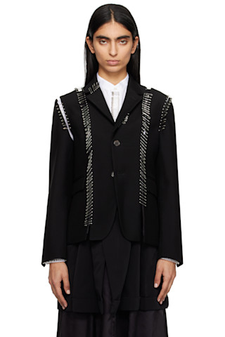 ノワール ケイニノミヤ 19AWフロントベルト ジャケット