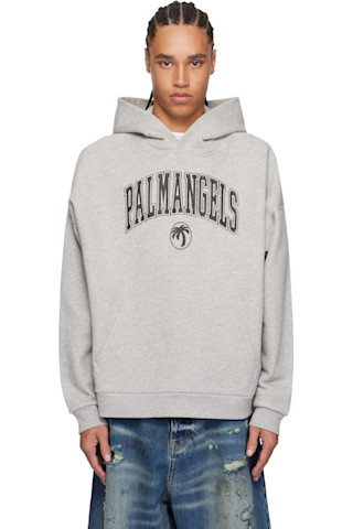 【関税込み】Palm Angels グレー Wings フーディ 251695M202029_1.jpg