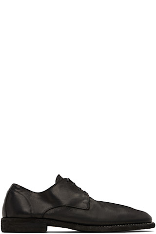 ma+ エムエークロス　slim fit oxford shoe guidi oxford-goya-museum-calf-brown-