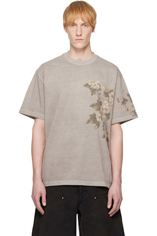 【WOOYOUNGMI】関税送料込 グリーン Crown Tシャツ 人気 251704M213027_1.jpg