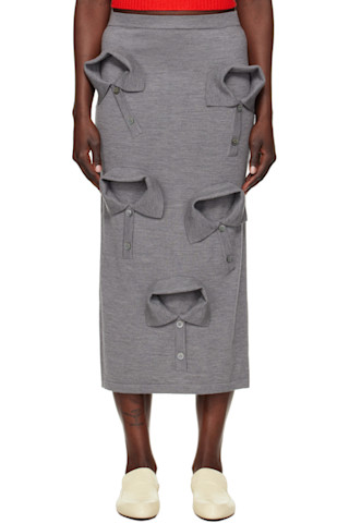 スカート MOSCHINO Women Skirts 011532191508 Grey 251720F093001_1.jpg