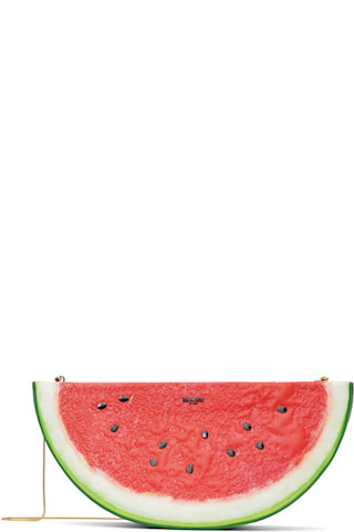 【関税込み】Moschino レッド&グリーン Watermelon バッグ Moschinoのレッド&グリーン Watermelon バッグがセール中