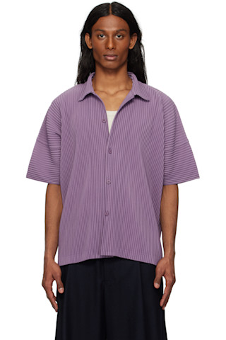 HOMME PLISSÉ ISSEY MIYAKE ジャケット　パープル 中古・古着通販】HOMME PLISSE ISSEY MIYAKE (オムプリッセ