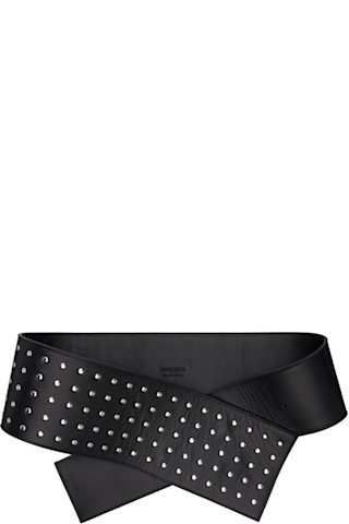 【関税込み】Fanci Club ブラック Meteor ベルト Black Meteor Belt by Fancì Club on Sale