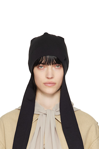 帽子 AEAE EARFLAP BEANIE [CHARCOAL] 帽子 AEAE EARFLAP BEANIE [CHARCOAL] 帽子 AEAE EARFLAP BEANIE