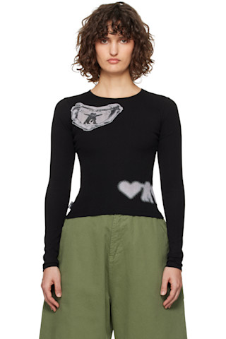 Tシャツ・カットソー OPEN YY : 25SS / YY HUG&HEART T-SHIRT (3COLORS) 251731F110018_1.jpg