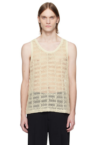 CMMN SWDN mesh tank top(OURS 着用品) CMMN SWDN mesh tank top(OURS 着用品) - メルカリ