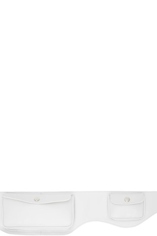 White Rino Belt by Gimaguas on Sale White Rino Belt by Gimaguas on Sale