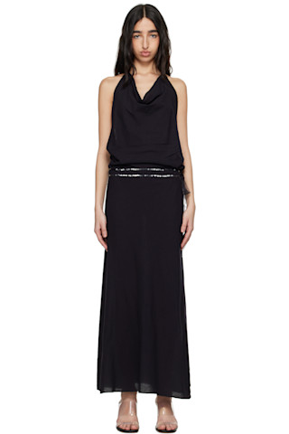 【関税込み】Gimaguas ブラック Costa マキシドレス Black Costa Maxi Dress by Gimaguas on Sale