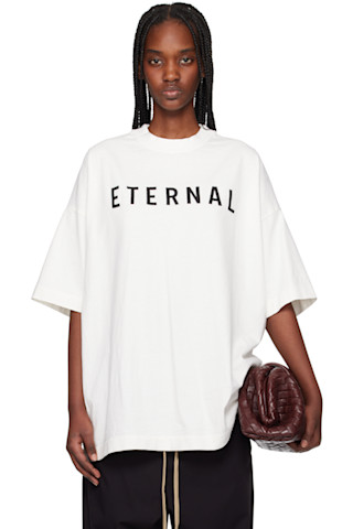 【関税込み】Fear of God ホワイト Eternal ジャージ Tシャツ White Eternal Jersey T-shirt by Fear of God on Sale