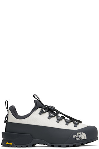 【The North Face】オフホワイト&グレー Glenclyffe スニーカー The North Faceのオフホワイト&グレー Glenclyffe ローカット